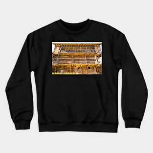 Building in Sauris di Sopra, Italy Crewneck Sweatshirt